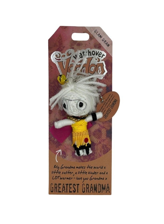 Watchover Voodoo 3-Inch Greatest Grandma - Handcrafted Gift to Bring Good Luck and Positivity Everywhere You Go - Image 1